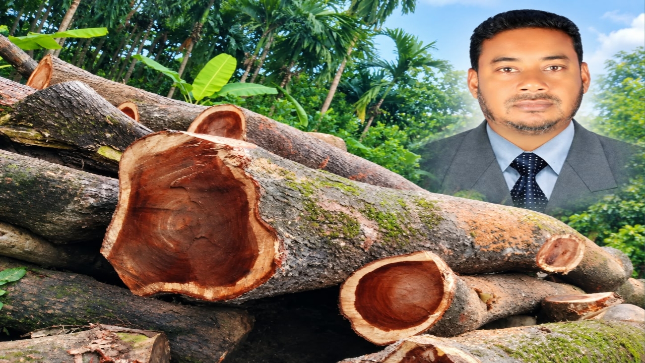 ৪ শতাধিক সরকারি গাছ কাটার অভিযোগ যুবদল নেতার বিরুদ্ধে, ইউএনও’র ভূমিকা নিয়ে প্রশ্ন
